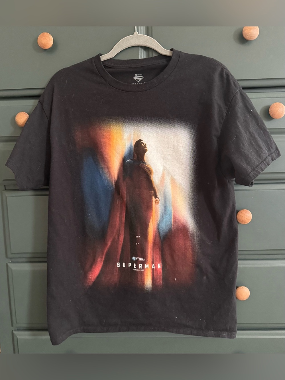 Superman Graphic Crewneck T-Shirt - Black
